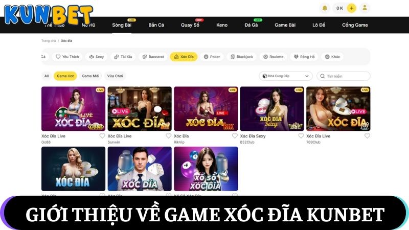Xóc đĩa kunbet