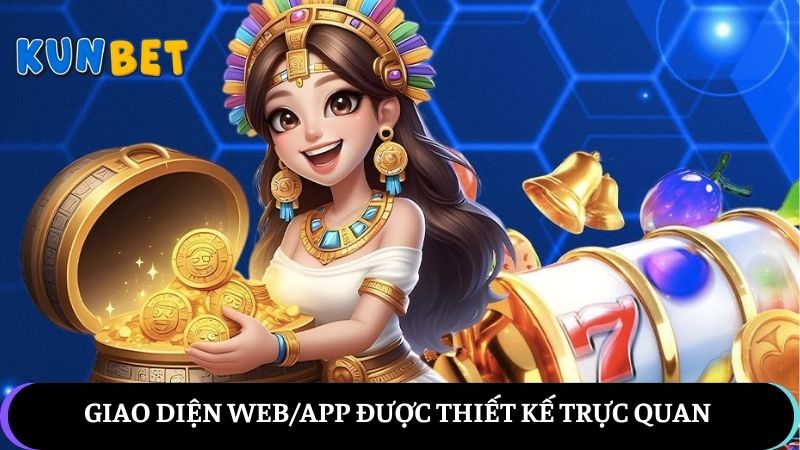 Giao diện web/app KUNBET